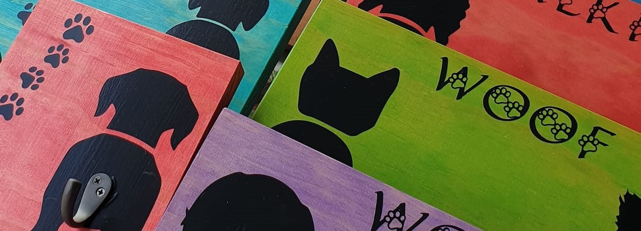 Custom Made Leash Board