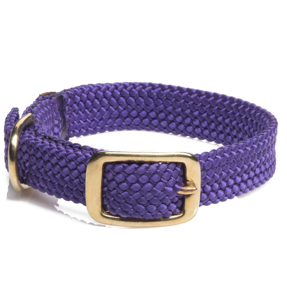 Mendota Doublebraided Collar 21 PURPLE"