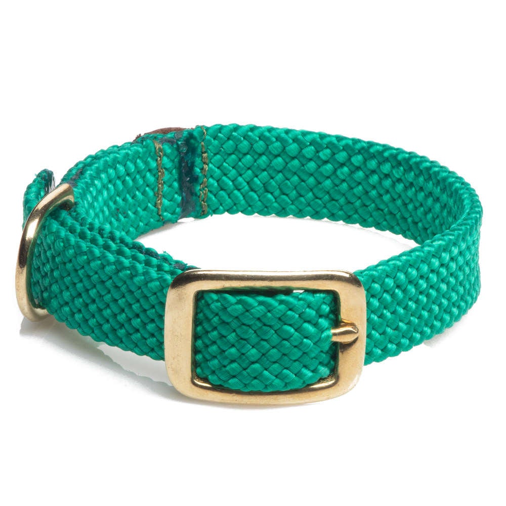 Mendota Doublebraided Collar 24 KELLY GREEN"