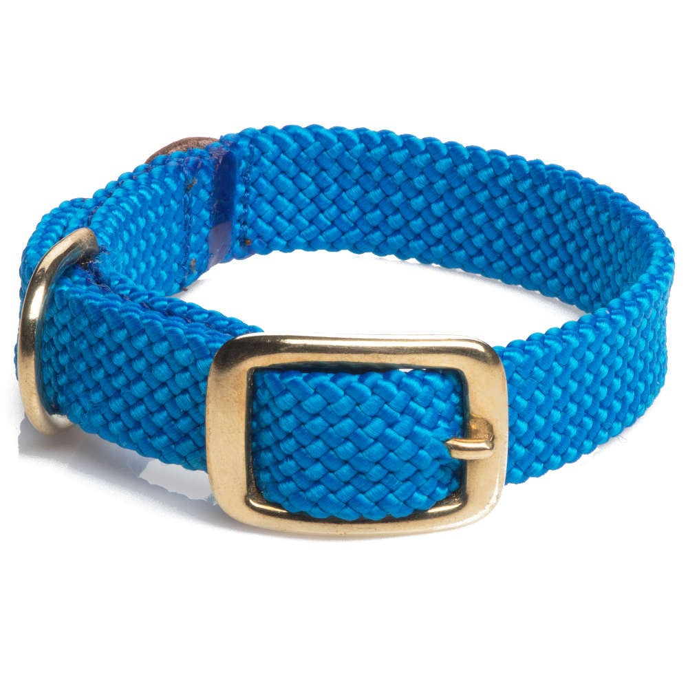 Mendota Doublebraided Junior Collar 12 BLUE"