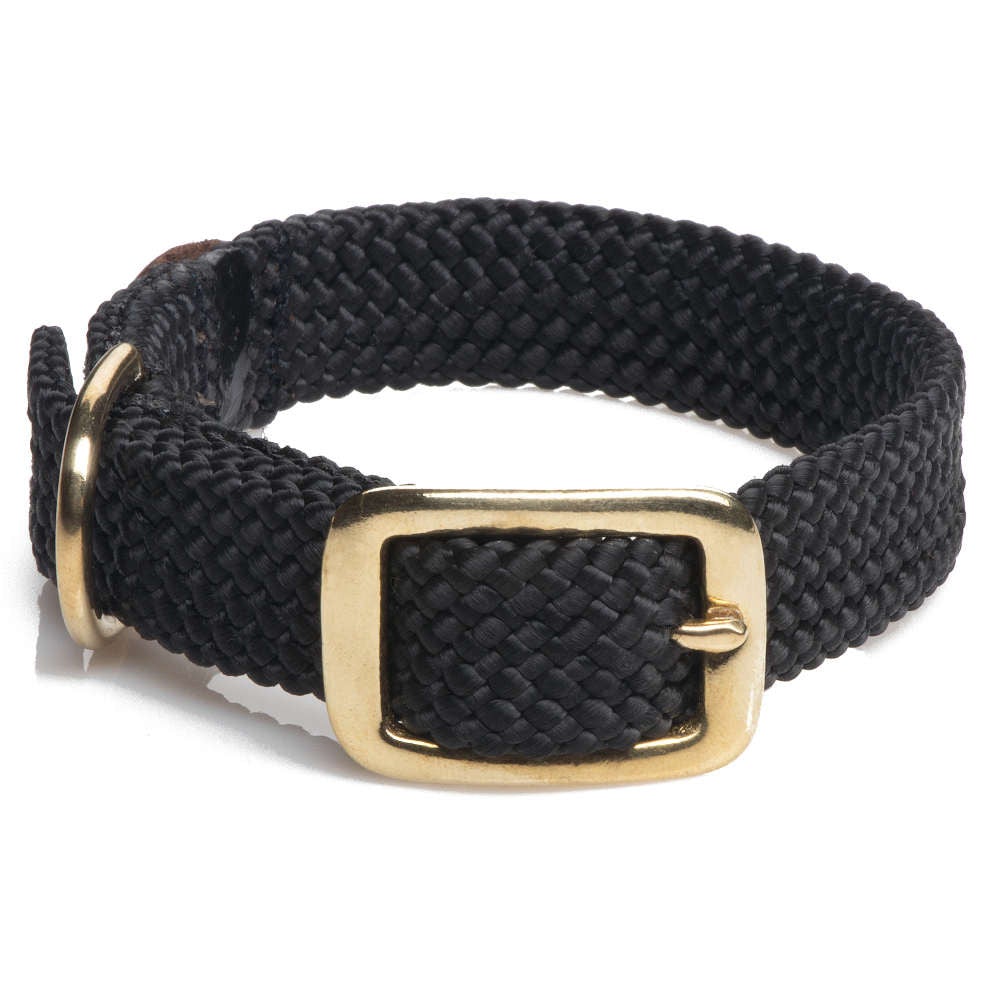 Mendota Doublebraided Junior Collar 12BLACK"