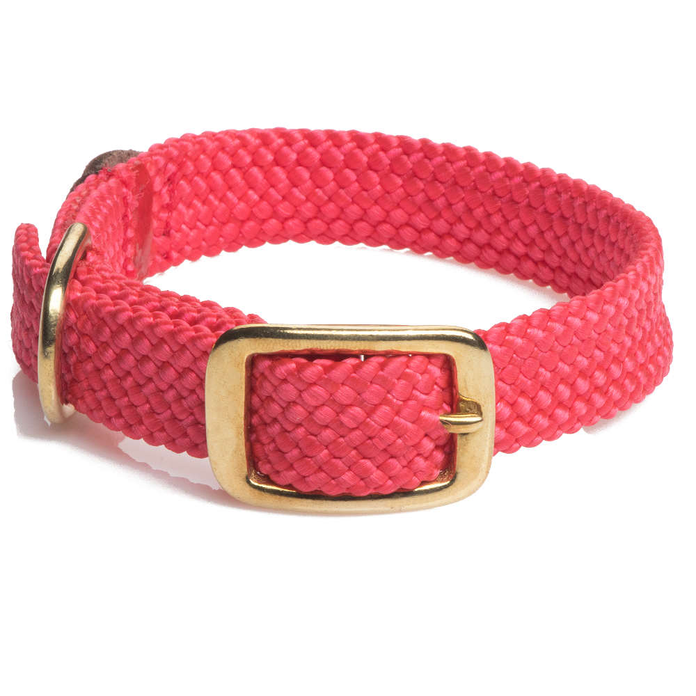 Mendota Doublebraided Junior Collar 14 RED"