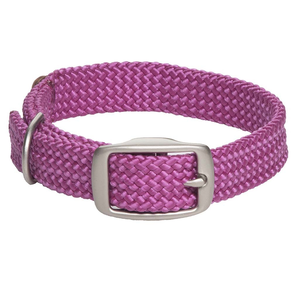Mendota Doublebraided Junior Collar 14  RASPBERRY"